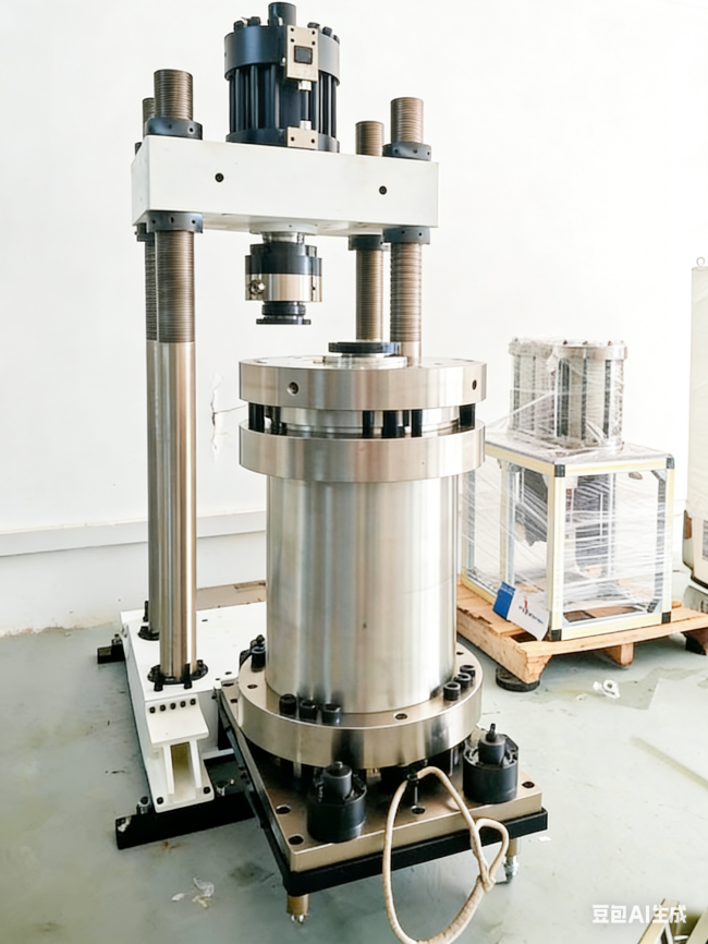 Large-scale Coarse-grained Soil Triaxial / Rheological Test System