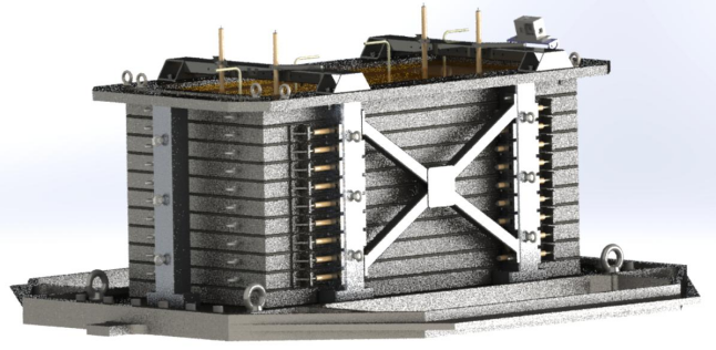 Layered laminated shear model box Laminar Box-III
